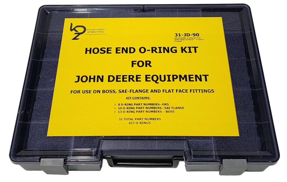 Q-PAC 31-JD-90 HOSE O-RING KIT FOR JOHN DEERE EQUIPMENT
