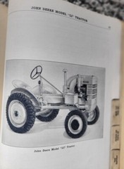 John Deere 1942 Repair Catalog “L”,”LA”, “LI”, “LU”