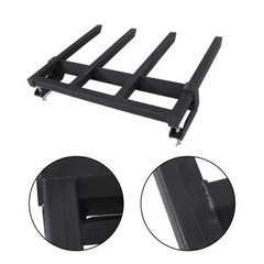 2500lbs Clamp on Heavy Debris Fork for Tractor Skid Steer Buckets Universal 42″