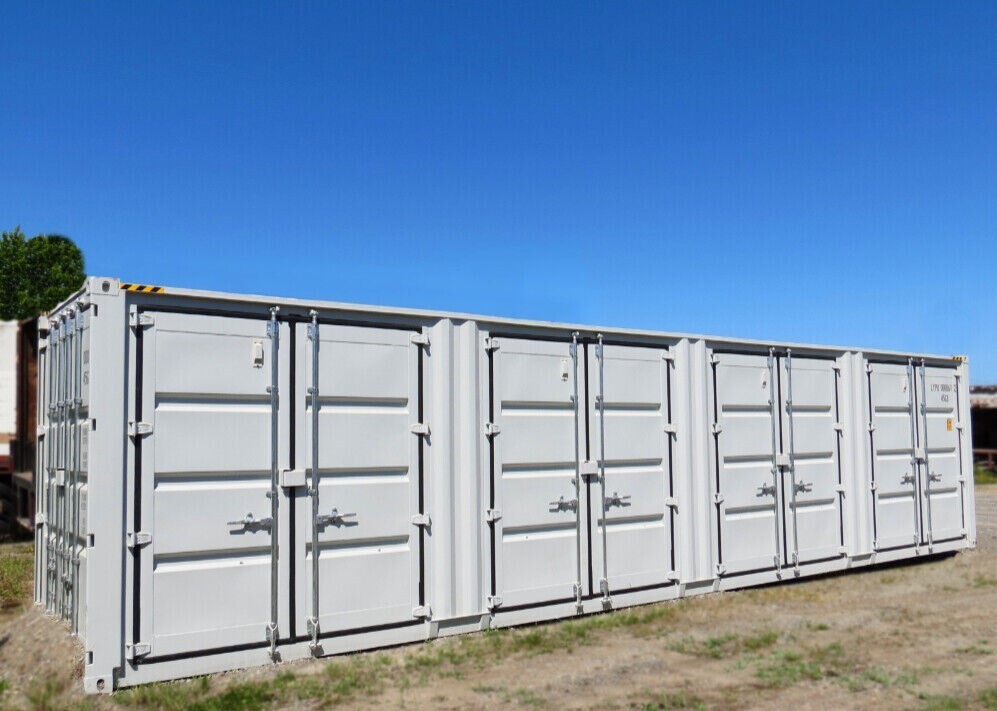 40′ HQ High Cube Four Side Door Shipping Storage Container Conex New 40 Foot