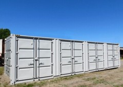 40′ HQ High Cube Four Side Door Shipping Storage Container Conex New 40 Foot