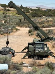 2013 TEREX LRT 110 ROUGH TERRAIN 8 TON CRANE 4 WHEEL DRIVE AND STEERING DIESEL
