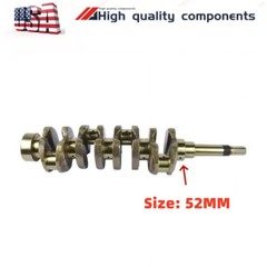 Crankshaft 52MM For Kubota V2003 Engine Bobcat 337 341 435 Excavator-