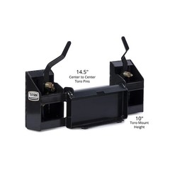 Titan Attachments Adapter To Convert Toro Dingo To Full Size Skid Steer QT