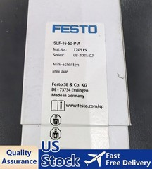 Festo SLF-16-50-P-A 170515 Mini Slider Free US Shipping