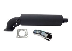 New Muffler w/ Exhaust Pipe & Gasket for Kubota B6100 B7100 D650 D750