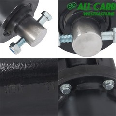 For 150 200 300mm Mini Excavator Augers Universal Hydraulic Drive Motor w/ Hoses