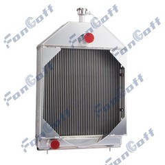 3 Row Aluminum Radiator For Tractor Case 580C 584C 585C 586C D89103 D77843