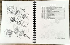 Case 1845C Uni-Loader Skid Steer Service Parts Operators Manual Repair Shop Book