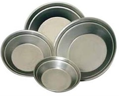 Spun Steel Gold Pan Metal Gem Fossicking Panning Prospecting Detector 9″-16″