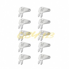 10 Master Battery Disconnect Keys Heavy Equipment 8H-5306 For Caterpillar CAT