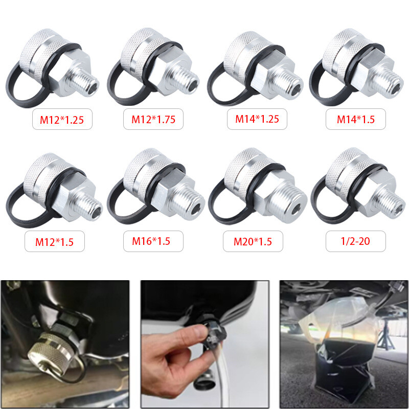 Quick Twist Oil Drain Valve with Pipe M12 M14 M16 M20 1/2-20