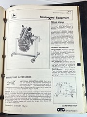 John Deere Service Gard Catalog OTC Dealer Binder Tools Equipment 1979 1980