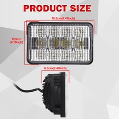 Front LED Headlight lamp AL75339 for John Deere 6200 6300 6400 6310 6410 tractor