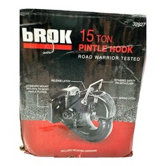 bROK 15 Ton Pintle Hook with Mounting Kit 32927 (OB)