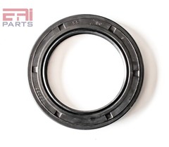 EAI Metric Oil Shaft Seal 55X80X8mm Dust Grease Seal TC Double Lip w/ Spring