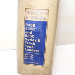 CAT Caterpillar 935B 935C Track Loader Repair Service Manual shop crawler book