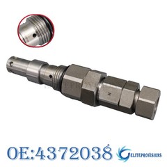 Main Relief Valve 4372038 For Hitachi EX200-5 SH200-A3 ZAX200 DH220-5 Excavator