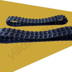 Two Tracks 180*72*37mm Size for China Mini Excavator 2 Pcs Tracks