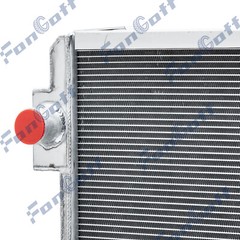 4 Row 70mm Aluminum Radiator For John Deere 4430 Series AR61879 AR61878 AR60337
