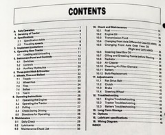 Kubota B2150 B2150E B2150D Tractor Operators Manual Owners Book Maintenance