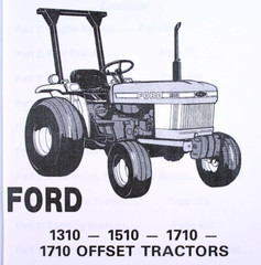 Ford 1310 1510 1710 Compact 1710 Offset Tractor Service Repair Shop Manual Book