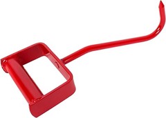 17′ Red Hay Hook 47010600 – Perfect for Hay Feeders, Fonts, and Troughs on Farms