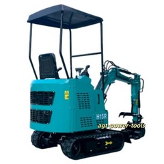 AGT H15R Mini Excavator Digger 13.5HP Gas RATO Engine Pilot Control System 1 Ton