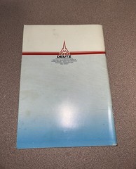 DEUTZ KHD F 3-6 L 912/W Instruction Manual Booklet 297 3618 D/E