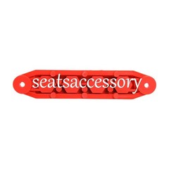 New Red & Black 5/16″ 4 Stud Power Distribution Block -BUSBAR- With Cover