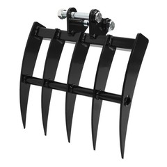 Rake Attachment Tools For Mini Excavator 1-1.5 Ton Excavator Digger Heavy-duty