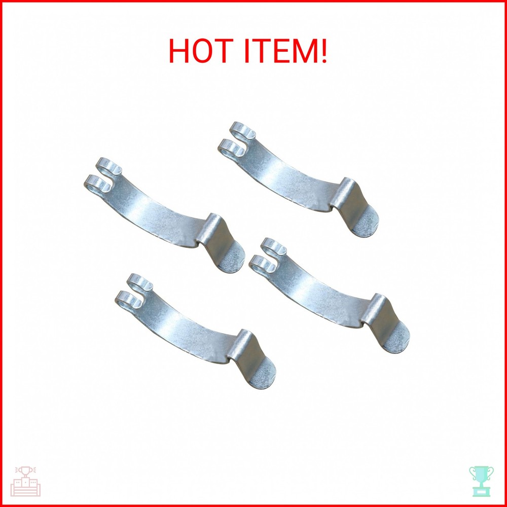 4Pcs Car Air Filter Clips, Metal Carbon Steel Air Cleaner Cover Clip Housing Box
