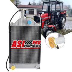 #531982M94 TRACTOR RADIATOR FITS MASSEY-FERGUSON 255 W/ 203 PERKINS DIESEL NEW