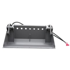 HUAYEE NEW 4-in-1 Multi-Purpose Bucket for Mini Skid Steer Loader Attachments