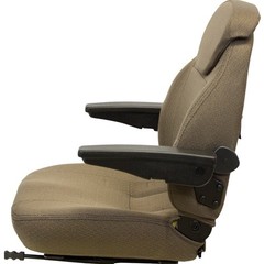 Fits John Deere Loader/Backhoe Seat Assembly – Fits Various Models – Brown Cloth