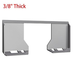 3/8″ Thick Quick Tach Mount Plate Steel Skid Steer Attachment Plate for Tractors