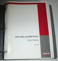 Case IH Steiger 9370 9380 9390 Tractor Parts Catalog &Binder 7-1252 CIH ORIGINAL