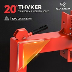 Heavy-Duty Quick Hitch for Category 1 Tractors – 5-Position Adjustable Adapter