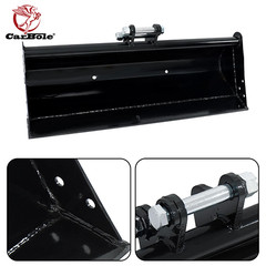 New 1000mm Plain Bucket Attachment Fits For Mini Excavator 1-1.5ton with Pins