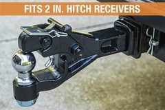 Buyers Products RM62000 6 Ton Receiver Mount Combination Hitch with 2 Inch Ba…