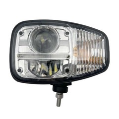 Led Headlight Lights For JCB Telehandler Loader Loadall bobcat Wired Headlamps