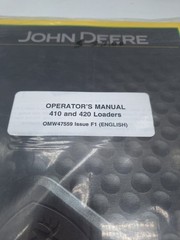 John Deere 410 & 420 Loaders Operators Manual, OMW47559