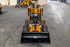 13.5HP Mini Skid Steer Loader Stand-On Loader RATO Gas Engine Bucket Free Ship
