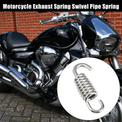 2 Pcs Universal Exhaust Pipe Spring for Motorcycles 43Mm 1.69″ Stainless Steel E