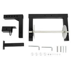 Barbed Wire Unroller Fence Stretcher Bolt-On ATV Adaptor w/ 2″ Receiver Hitch