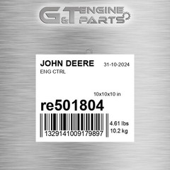 RE501804 ENG CTRL fits JOHN DEERE (Surplus Open Box)