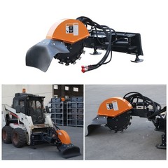 Wolverine Stump Grinder Powerful Skid Steer Swing Attachment 15-26 GPM High Flow