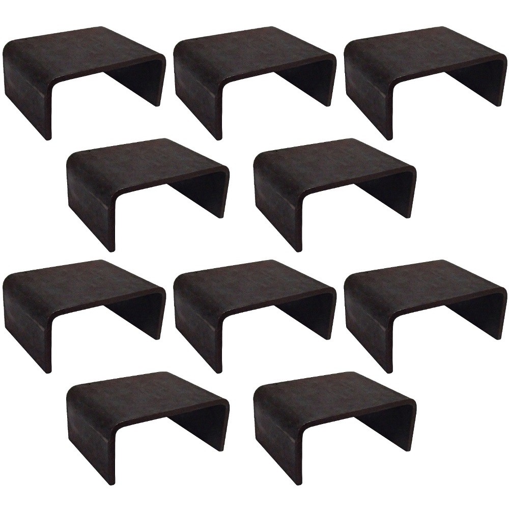 Qty 10: Weld-on 6 gauge Stake Pocket Fits Universal Products Replaces 1000103
