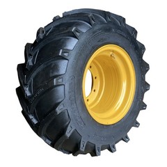31X15.5-15 Trencher/Skid Steer Tires/Rims (9LUG) for Wheel Loaders & more