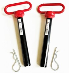 5 GOLIATH INDUSTRIAL RED HANDLE 7/8 X 7″ TRACTOR HITCH PINS WAGON TRAILER RHP78L